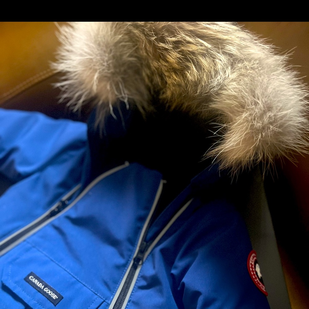 Canada Goose Infant Snowsuit Size: 0-3months (run big) Color:Royal Blue